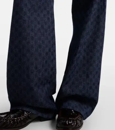 Dries Van Noten Floral wide-leg jeans | Thumbnail 3 Dries Van Noten Floral wide-leg jeans | Thumbnail 3