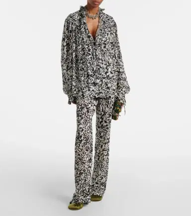 Dries Van Noten Printed blouse | Thumbnail 4