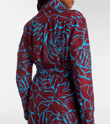 Dries Van Noten Printed twill coat | Thumbnail 4
