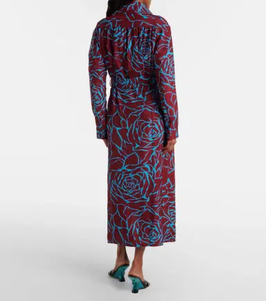 Dries Van Noten Printed twill coat | Thumbnail 6