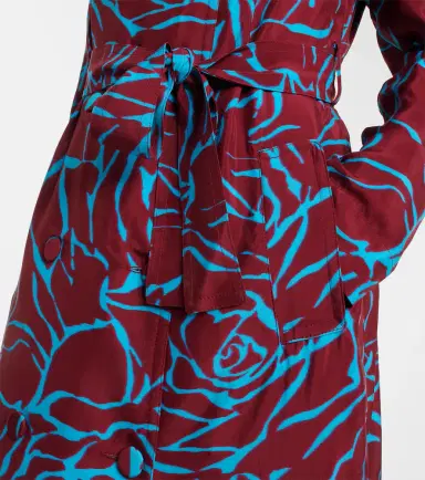 Dries Van Noten Printed twill coat | Thumbnail 7