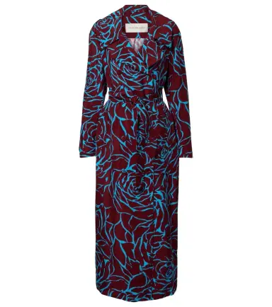 Dries Van Noten Printed twill coat | Thumbnail 1
