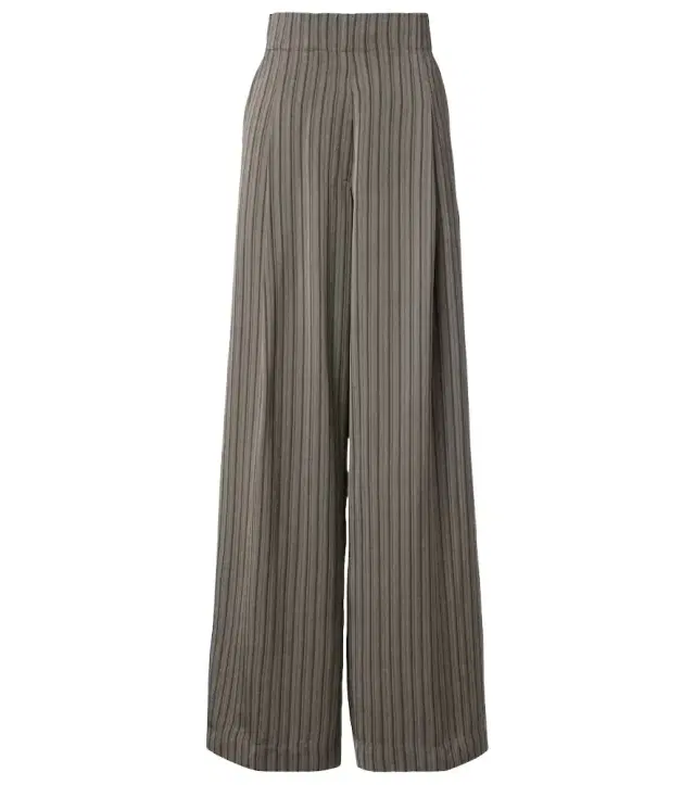 Dries Van Noten Striped wide-leg pants