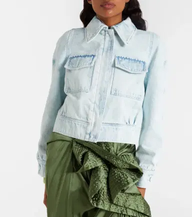 Dries Van Noten Cropped denim jacket | Thumbnail 2