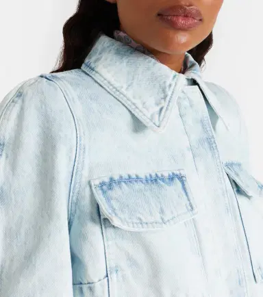 Dries Van Noten Cropped denim jacket | Thumbnail 4