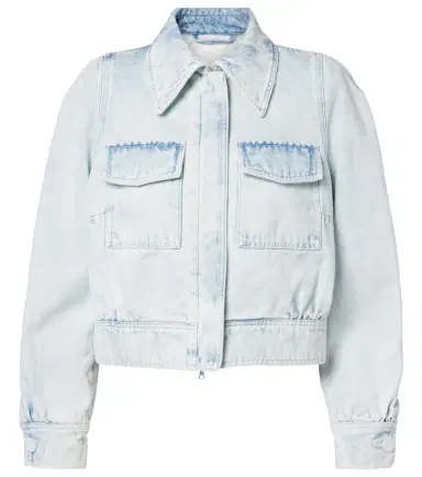 Dries Van Noten Cropped denim jacket | Thumbnail 1