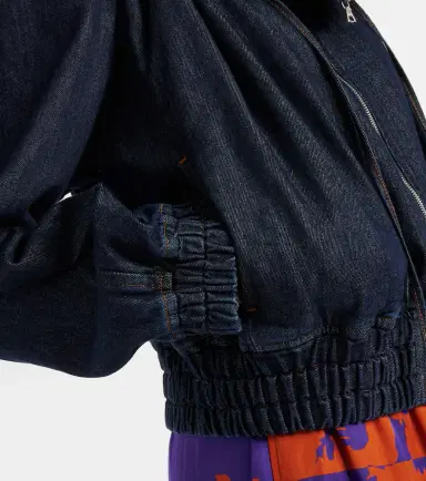 Dries Van Noten Denim bomber jacket | Thumbnail 3 Dries Van Noten Denim bomber jacket | Thumbnail 3