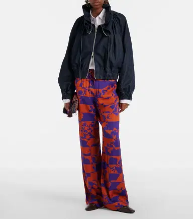 Dries Van Noten Denim bomber jacket | Thumbnail 4 Dries Van Noten Denim bomber jacket | Thumbnail 4