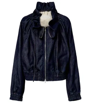 Dries Van Noten Denim bomber jacket | Thumbnail 1 Dries Van Noten Denim bomber jacket | Thumbnail 1