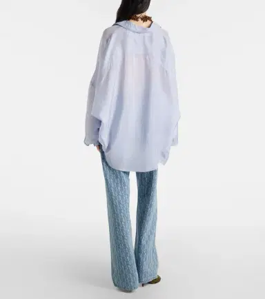Dries Van Noten Printed wide-leg jeans | Thumbnail 4 Dries Van Noten Printed wide-leg jeans | Thumbnail 4