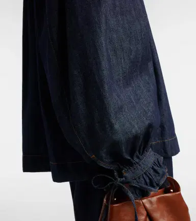 Dries Van Noten Ruffled cotton blouse | Thumbnail 3