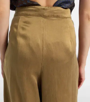 Dries Van Noten Pleated high-rise wide-leg pants | Thumbnail 2 Dries Van Noten Pleated high-rise wide-leg pants | Thumbnail 2