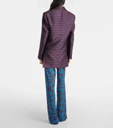 Dries Van Noten Printed wide-leg pants | Thumbnail 2