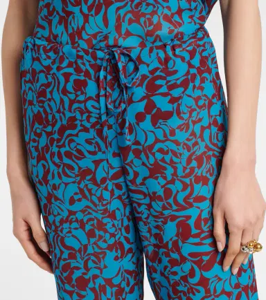 Dries Van Noten Printed wide-leg pants | Thumbnail 5