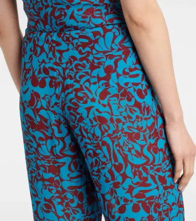 Dries Van Noten Printed wide-leg pants | Thumbnail 6