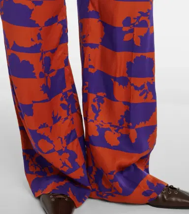 Dries Van Noten Printed wide-leg pants | Thumbnail 5