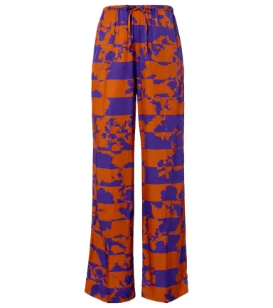 Dries Van Noten Printed wide-leg pants | Thumbnail 1