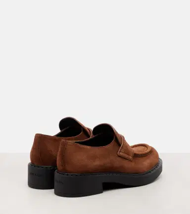 Prada Chocolate suede loafers | Thumbnail 4 Prada Chocolate suede loafers | Thumbnail 4