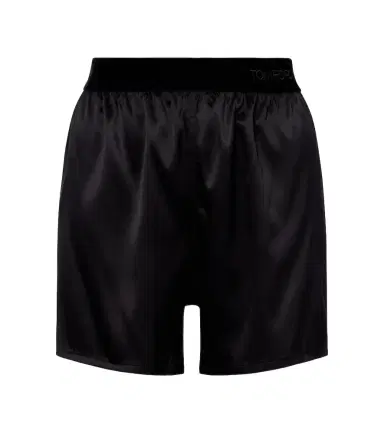 Tom Ford High-rise silk-blend satin shorts | Thumbnail 1 Tom Ford High-rise silk-blend satin shorts | Thumbnail 1