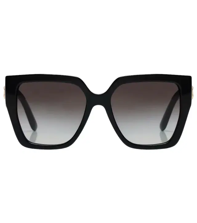 Embellished square sunglasses