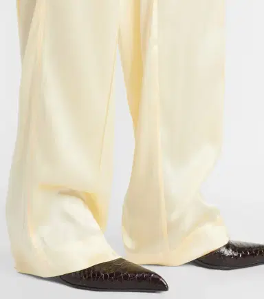 Tom Ford High-rise silk-blend satin straight pants | Thumbnail 6 Tom Ford High-rise silk-blend satin straight pants | Thumbnail 6