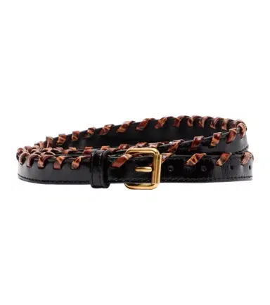 Dries Van Noten Braided leather belt | Thumbnail 1