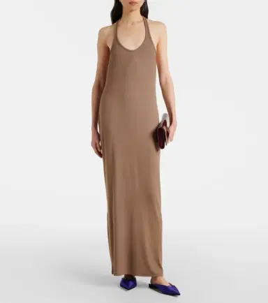 Tom Ford Racerback jersey maxi dress | Thumbnail 4