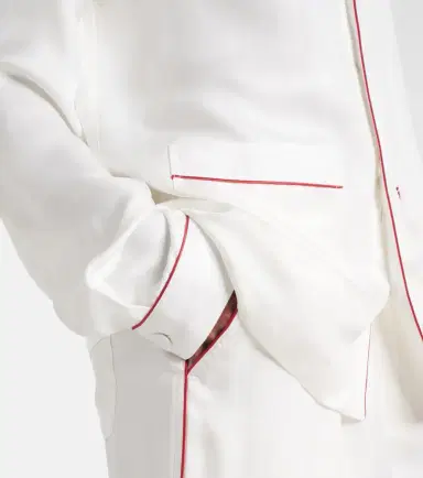 Tom Ford Silk twill pajama shirt | Thumbnail 6 Tom Ford Silk twill pajama shirt | Thumbnail 6