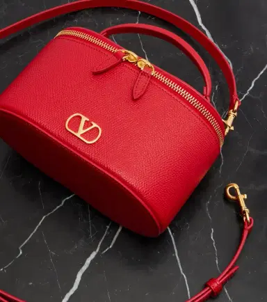 Valentino Garavani VLogo Mini leather vanity bag | Thumbnail 3