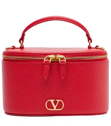 Valentino Garavani VLogo Mini leather vanity bag | Thumbnail 1