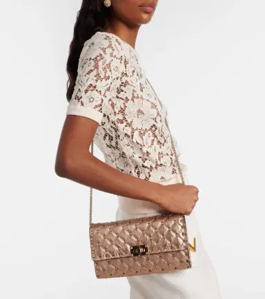Valentino Garavani Rockstud Spike leather shoulder bag | Thumbnail 6 Valentino Garavani Rockstud Spike leather shoulder bag | Thumbnail 6