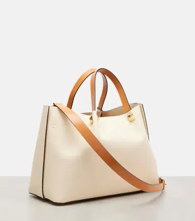 Valentino Garavani VLogo Medium leather tote bag | Thumbnail 2 Valentino Garavani VLogo Medium leather tote bag | Thumbnail 2