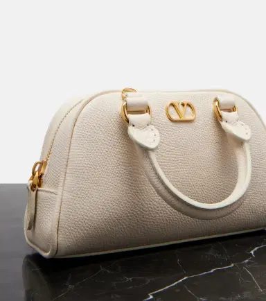 Valentino Garavani VLogo Mini leather top-handle bag | Thumbnail 4 Valentino Garavani VLogo Mini leather top-handle bag | Thumbnail 4