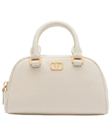 Valentino Garavani VLogo Mini leather top-handle bag | Thumbnail 1 Valentino Garavani VLogo Mini leather top-handle bag | Thumbnail 1
