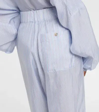 Dries Van Noten Striped wide-leg pants | Thumbnail 2