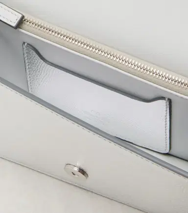 Valentino Garavani VLogo Mini metallic leather clutch | Thumbnail 4