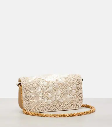 Valentino Garavani Locò Small embellished shoulder bag | Thumbnail 3