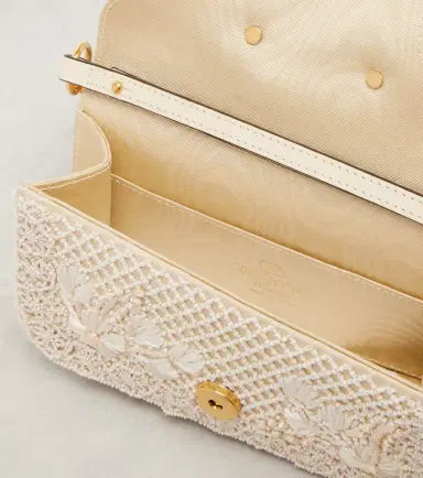 Valentino Garavani Locò Small embellished shoulder bag | Thumbnail 4