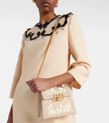 Valentino Garavani VSling Mini embellished top-handle bag | Thumbnail 6 Valentino Garavani VSling Mini embellished top-handle bag | Thumbnail 6