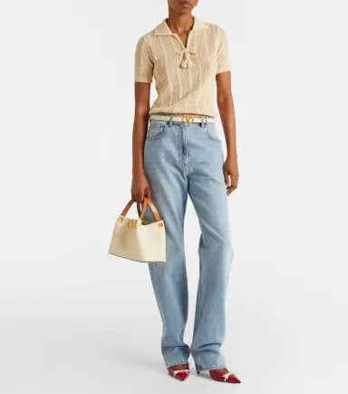 Valentino Garavani VLogo Small leather top-handle bag | Thumbnail 5