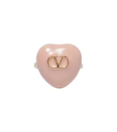 Valentino Garavani Caur Royal VLogo enamel ring | Thumbnail 1 Valentino Garavani Caur Royal VLogo enamel ring | Thumbnail 1