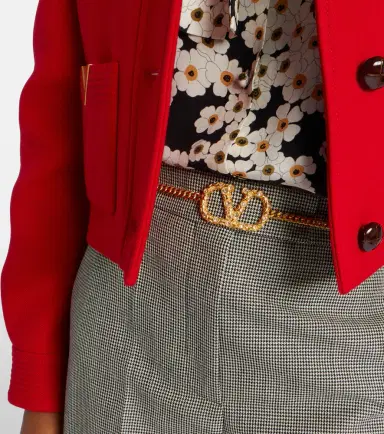 Valentino VLogo crystal-embellished belt | Thumbnail 3 Valentino VLogo crystal-embellished belt | Thumbnail 3