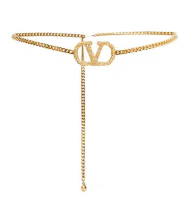 Valentino VLogo crystal-embellished belt | Thumbnail 1 Valentino VLogo crystal-embellished belt | Thumbnail 1