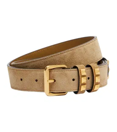 Valentino Garavani Rockstud suede belt | Thumbnail 1 Valentino Garavani Rockstud suede belt | Thumbnail 1