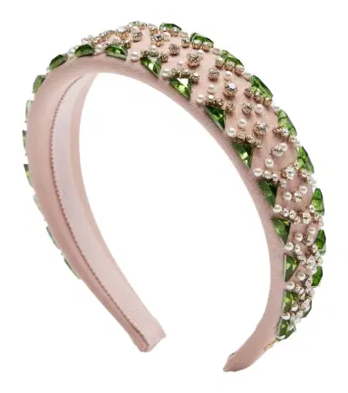 Valentino Crepe Couture embellished headband | Thumbnail 1