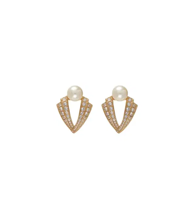 Valentino Je Les V embellished earrings