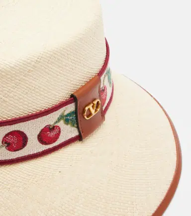 Valentino Cherryfic straw bucket hat | Thumbnail 2