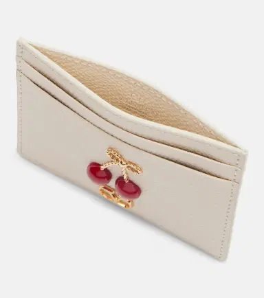 Valentino Garavani Embellished leather card holder | Thumbnail 3 Valentino Garavani Embellished leather card holder | Thumbnail 3
