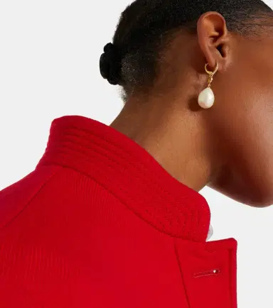 Valentino VLogo faux pearl drop earrings | Thumbnail 5