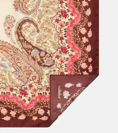 Valentino Printed silk twill scarf | Thumbnail 2